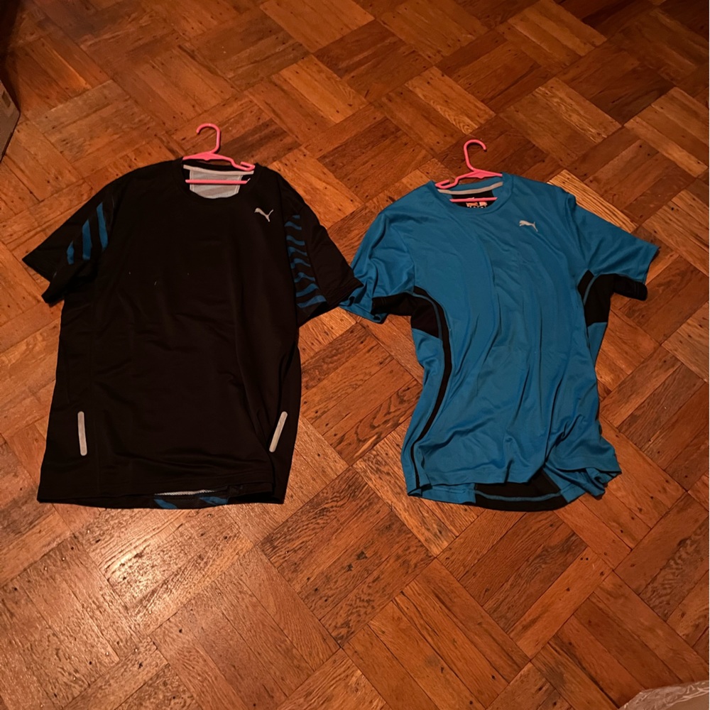 Puma Cool Cell Technology Runners Reflective Shir… - image 1